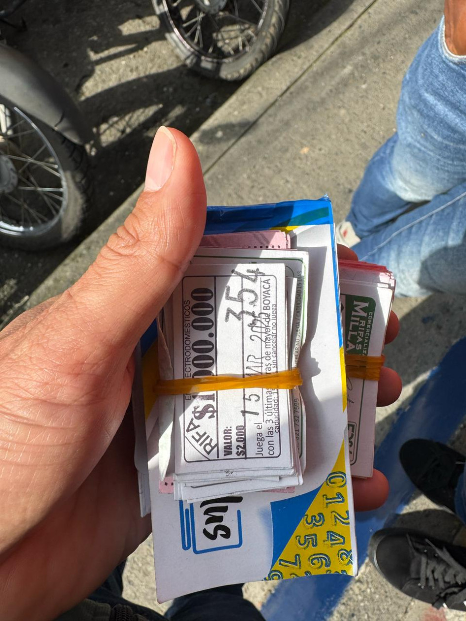 La pena por chance y rifas ilegales es de 6 a 8 años.