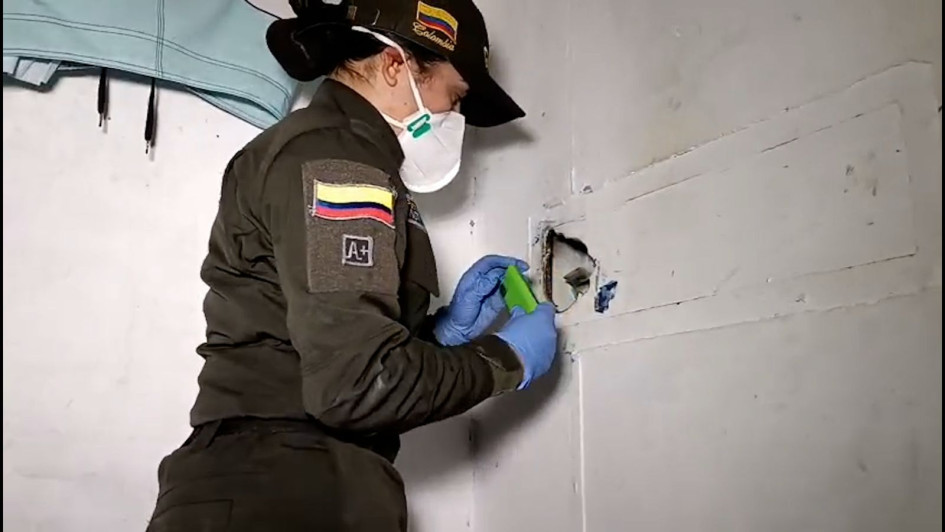 Se inspeccionaron diferentes puntos del patio 3.