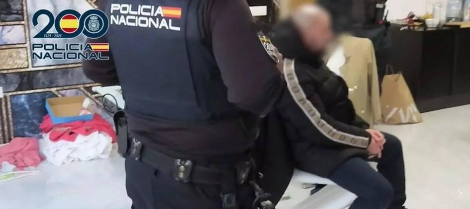 El operativo se llevó a cabo en Zaragoza (España).