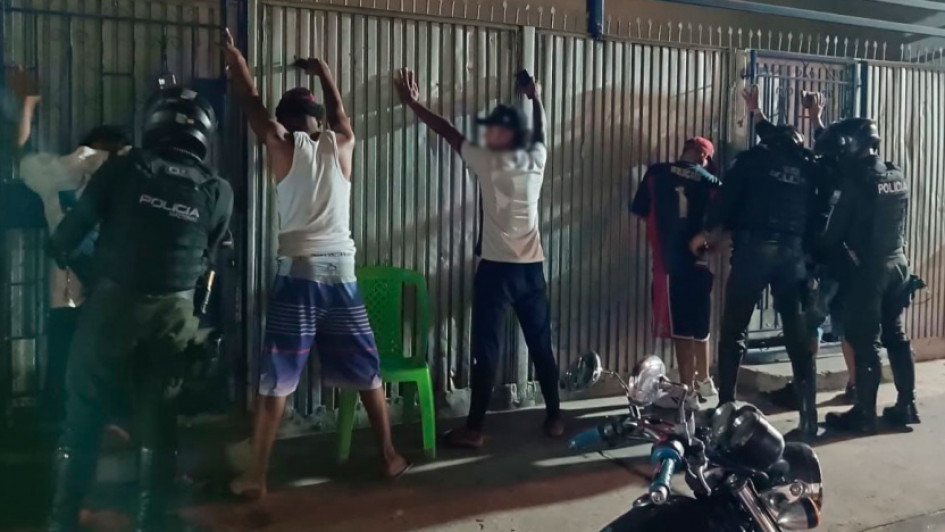 Imagen de archivo de un operativo en el cantón Durán, en Guayas.