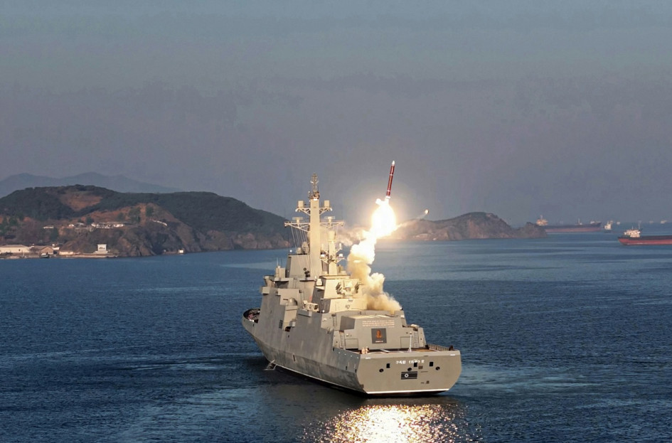 El Choe Hyon es el nuevo destructor multipropósito, de 5.000 toneladas y equipado con armas, de Corea del Norte.