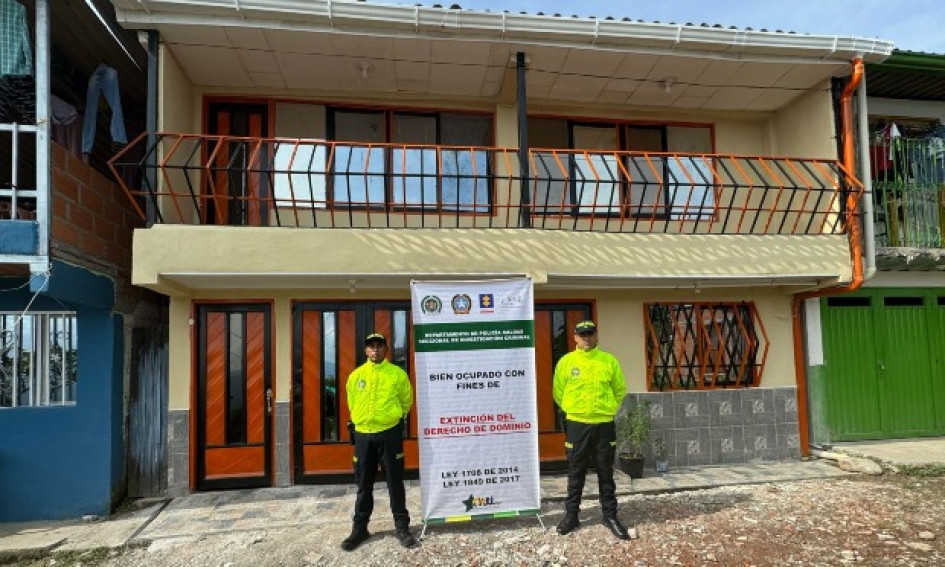 Uno de los bienes a los que se les aplicó la extinción.