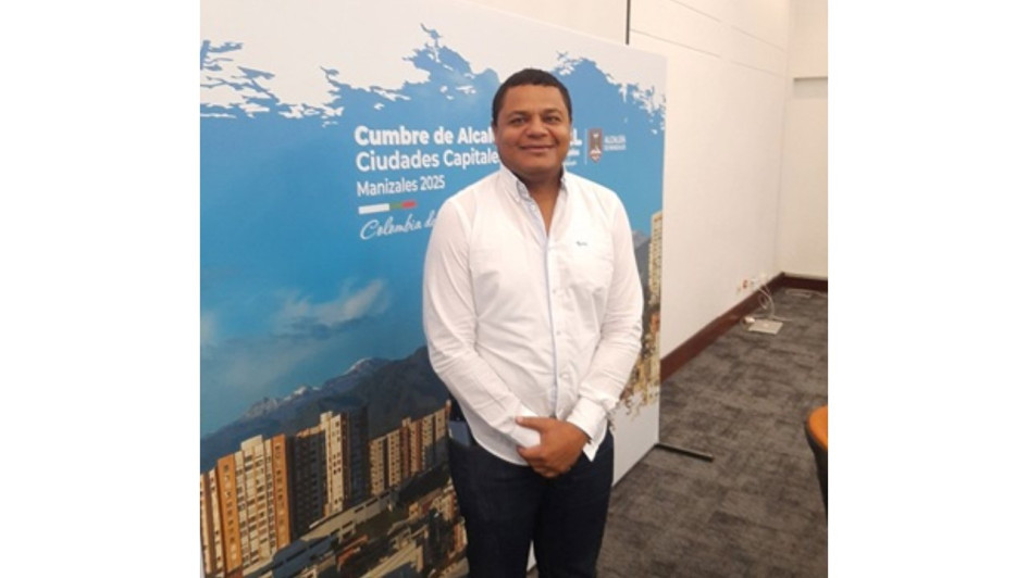 El alcalde de Riohacha, Genaro Redondo Choles