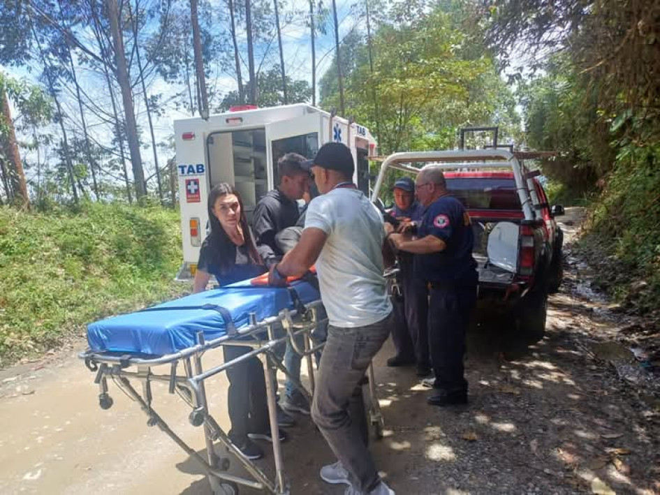 El accidente en el Norte de Caldas.