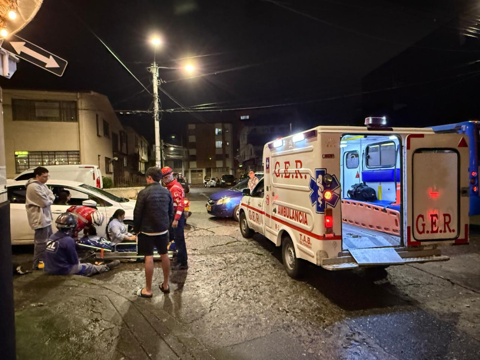 Accidente atendido por el GER.