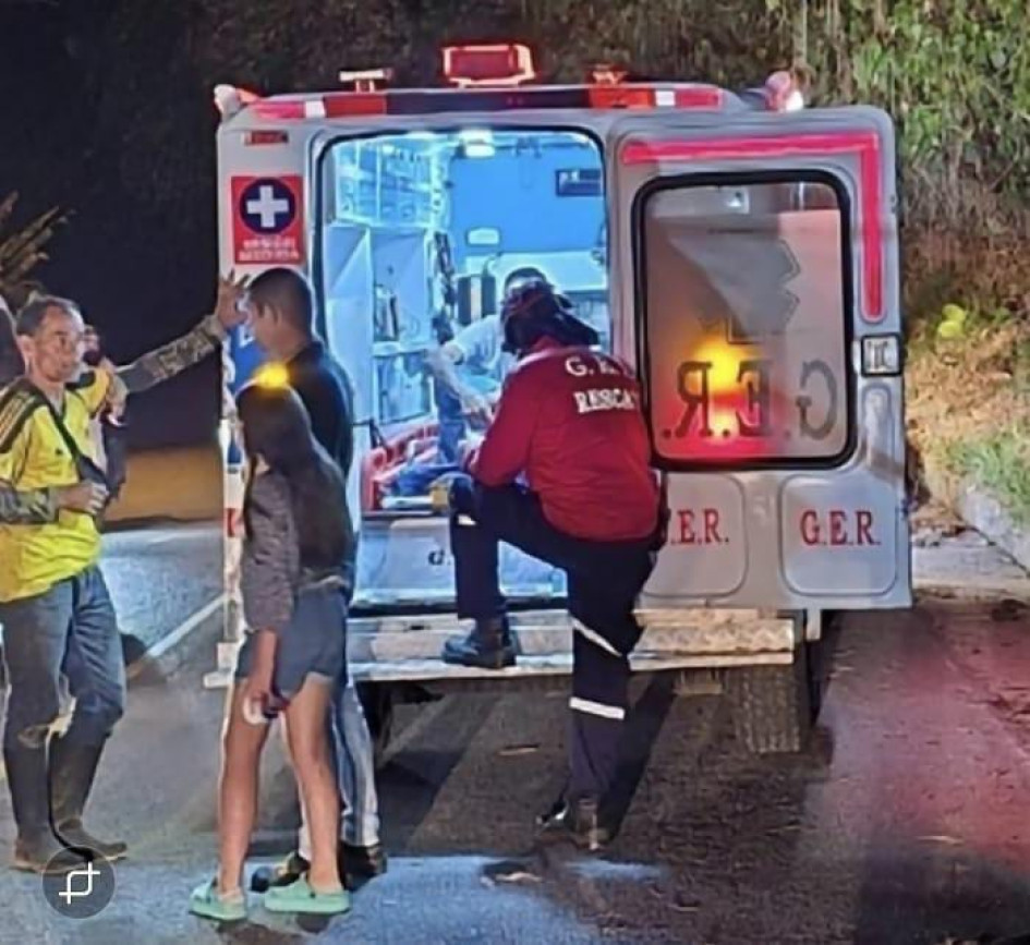 Accidente atendido por el GER.