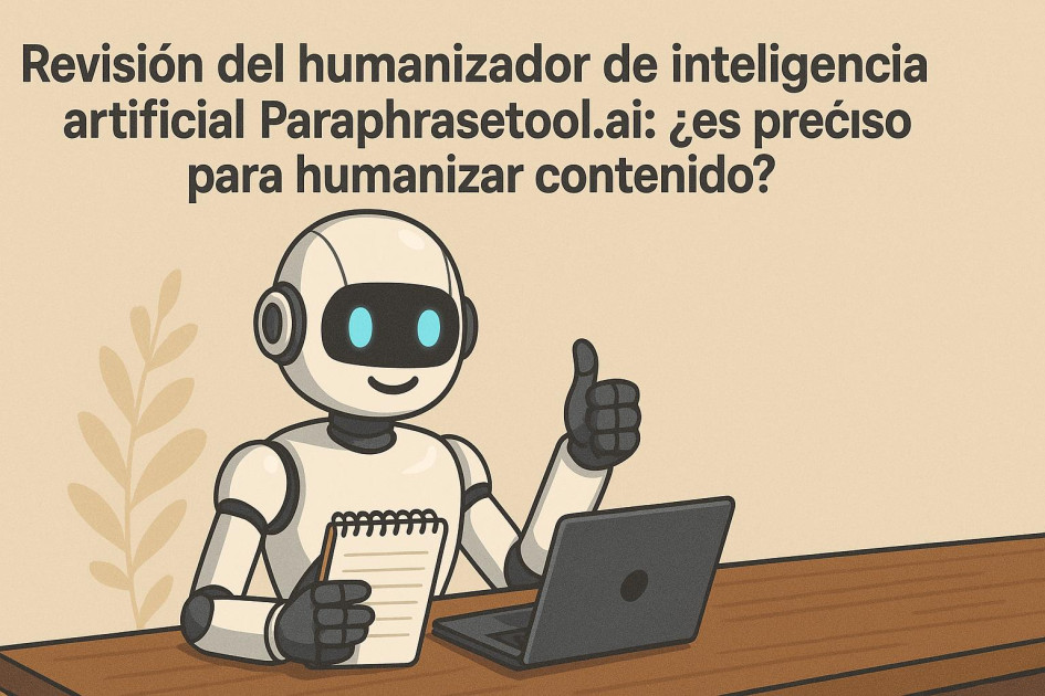 Revisión del humanizador de inteligencia artificial Paraphrasetool.ai: ¿es preciso para humanizar contenido?