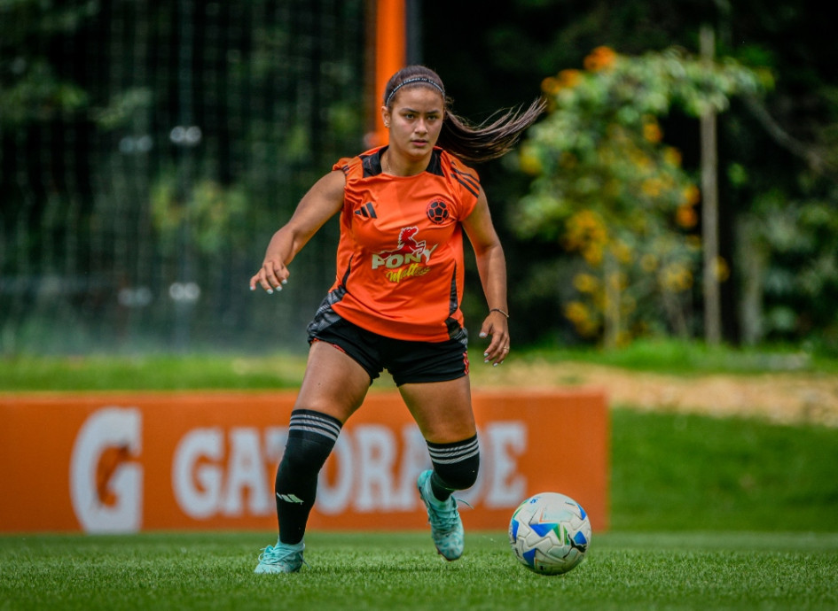 Valentina García, jugadora del Once Caldas, integra la nómina de la Selección Colombia que disputará el Sudamericano Sub-17 Femenino. El miércoles 30 de abril comienza la competencia en Manizales.