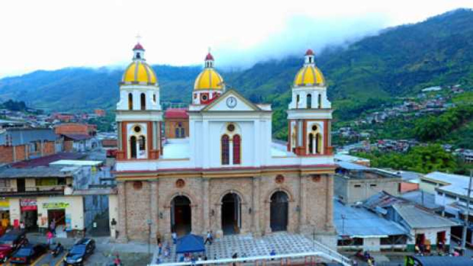 El templo del municipio se alista para recibir a sus feligreses. 