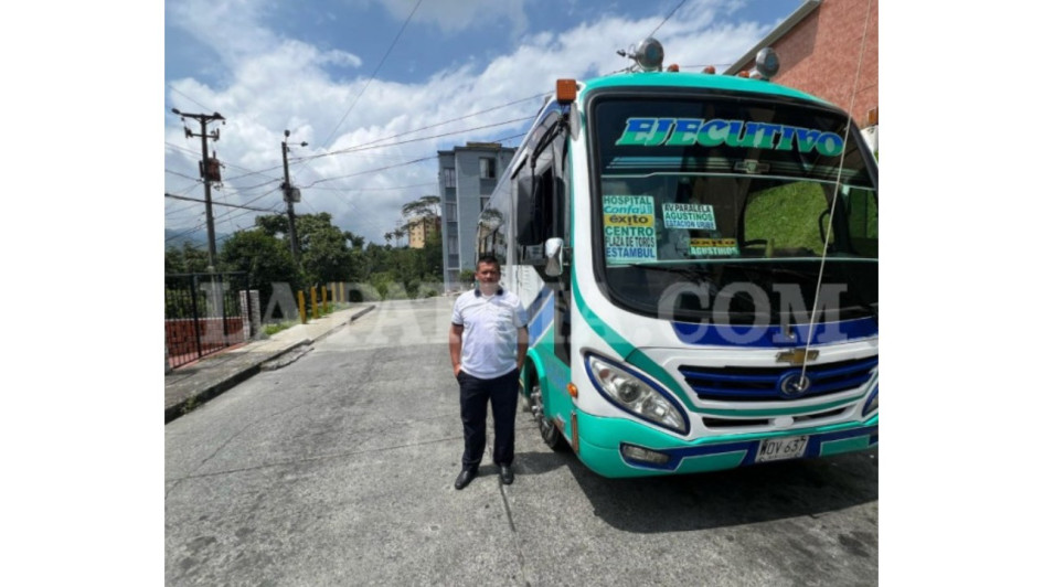 Lorenzo Gómez Bedoya, el de la buseta 2532 de la Empresa Autolegal.