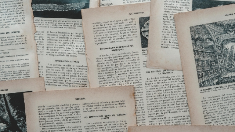 Páginas de libros en español