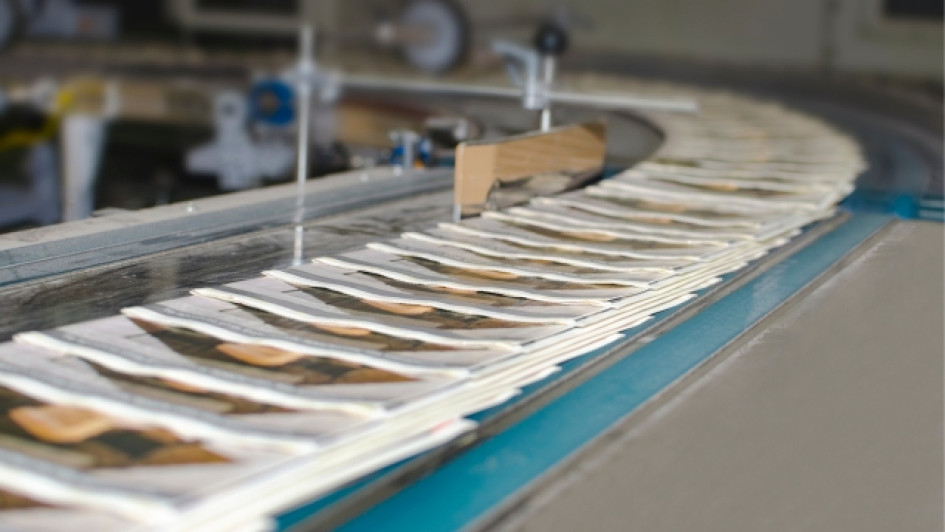 Maquina de impresion de periodicos