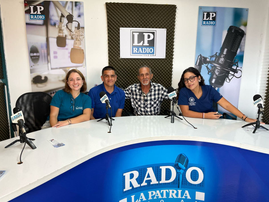 Juliana Estrada, John James Poloche, Nelson Flórez y Ana María Arteaga, integrantes de la Fundación Mi Refugio de Manizales