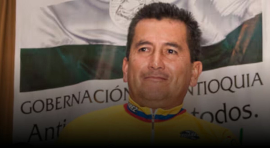 Lucho Herrera, exciclista profesional colombiano.