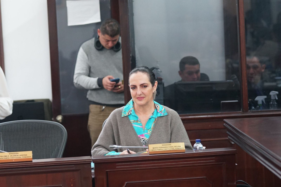 ​​​​​​​La precandidata presidencial María Fernanda Cabal.