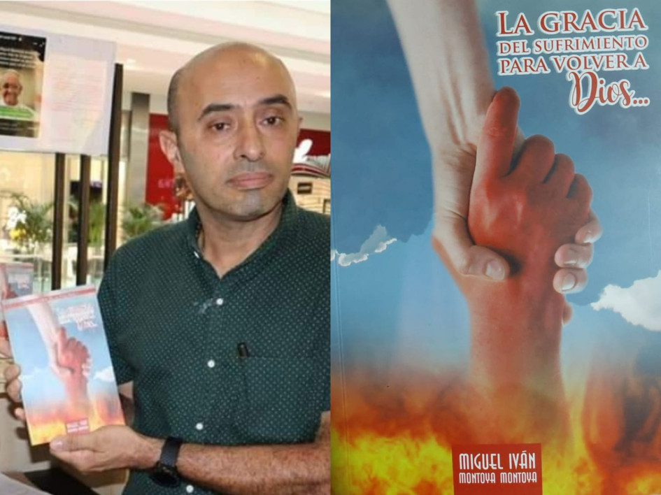 Miguel Iván Montoya Montoya, autor del libro La Gracia del Sufrimiento para Volver a Dios.