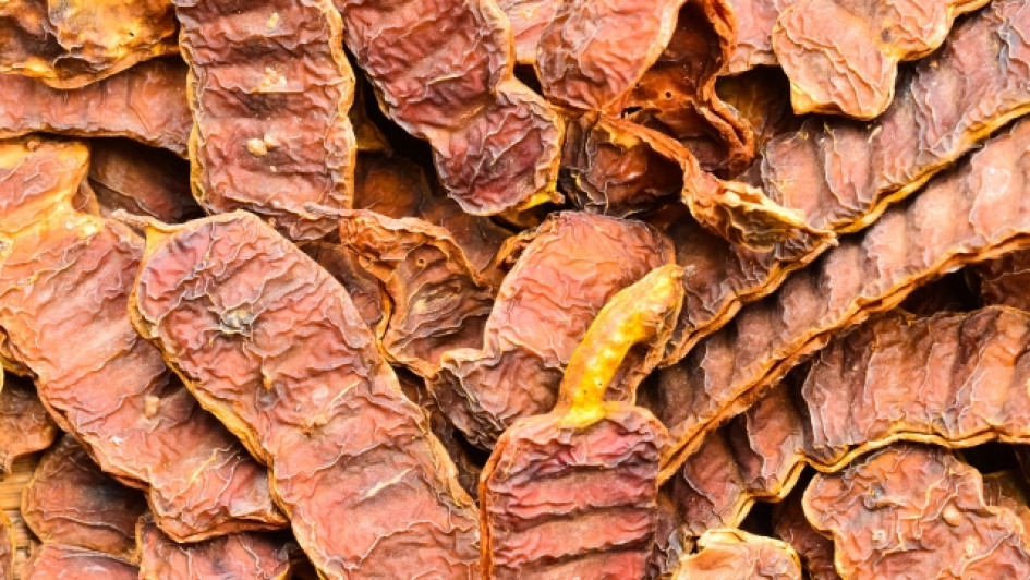 Frutos secos de acacia