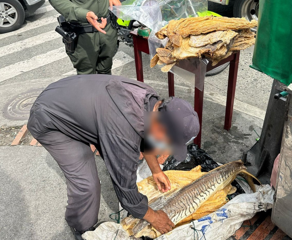 Los operativos de incautación se llevaron a cabo en la Galería de Manizales.