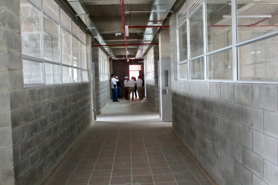 Nueve años cumple Riosucio en espera del nuevo edificio para la Normal Superior Sagrado Corazón. El secretario de Educación de Caldas, Luis Herney Vargas, y el alcalde, Abel David Jaramillo, presidieron la visita.