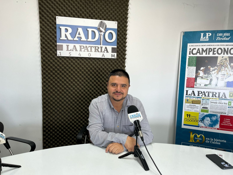 ​​​​​​​Rubmarth López Toro, director de la Banda Municipal de Manizales. 