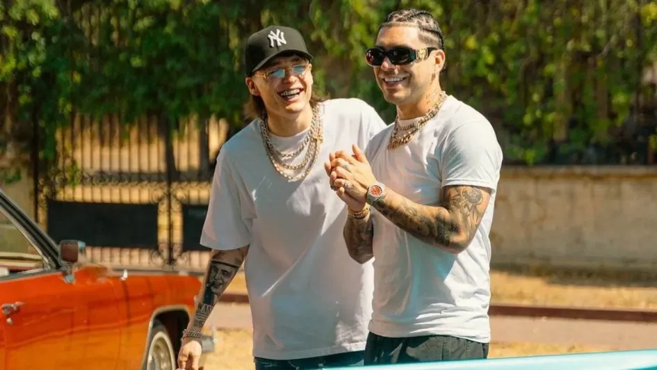 Peso Pluma y Ryan Castro.