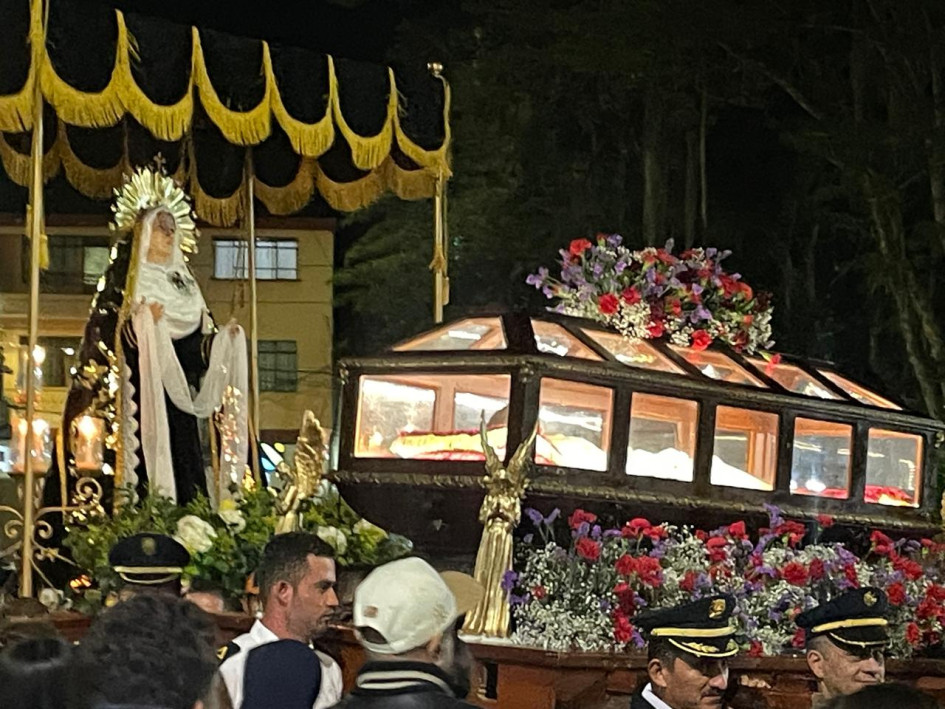 Jesús después de ser bajado muerto de la cruz