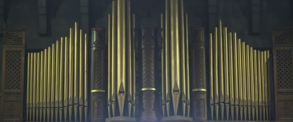 Estos son los tubos del órgano tubular de la Catedral de Manizales que funcionó por varios años.  