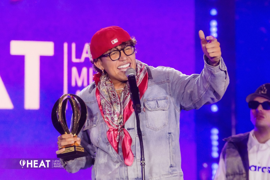 Beéle, el ganador de los Premios Heat.