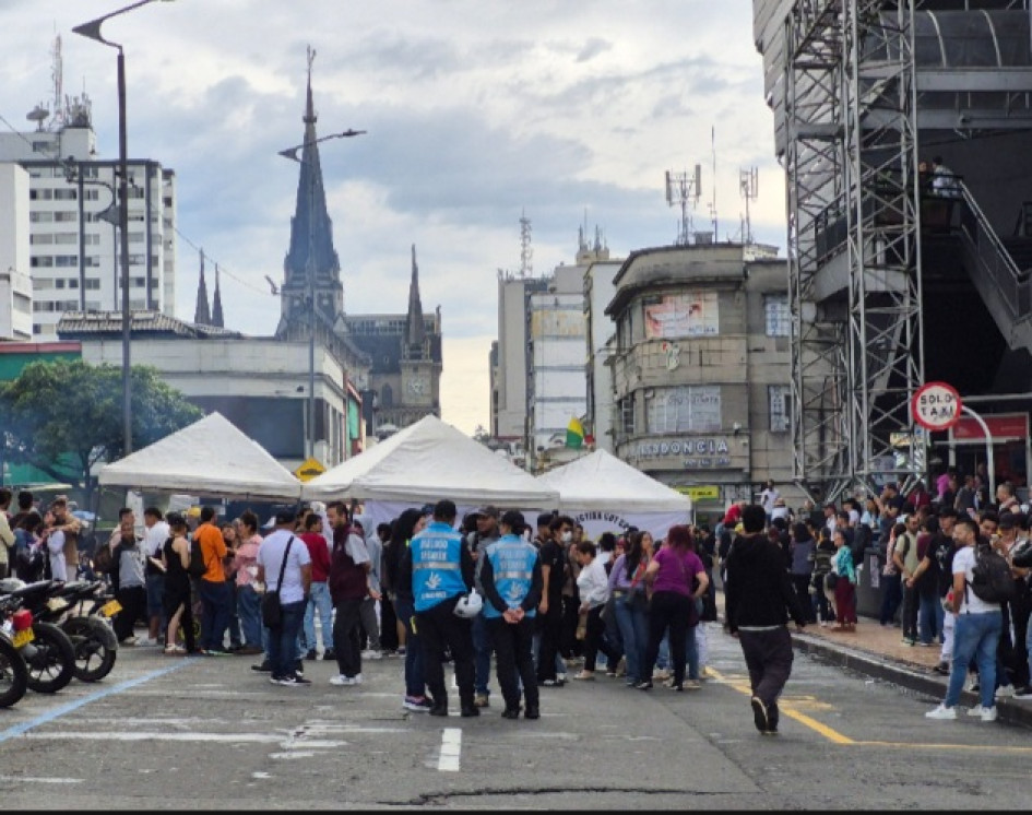 Paro nacional del 28 de mayo del 2025 en Manizales
