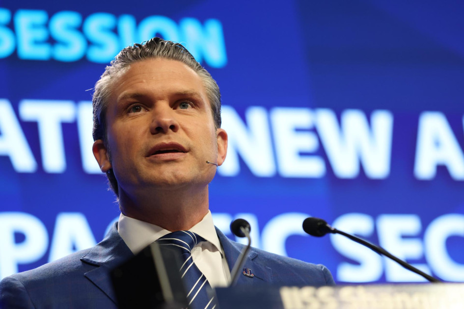 El secretario de Defensa de EE.UU., Pete Hegseth