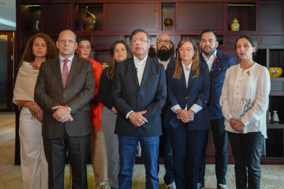 Alocución presiencial desde China