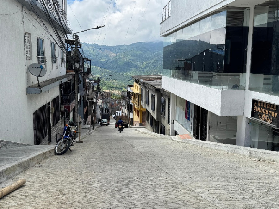 La pavimentación de calles en Anserma forma parte de las celebraciones por 500 días de la actual Alcaldía.