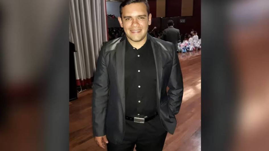 Diego Pineda Maestre, artista vallenato asesinado en Bogotá. 