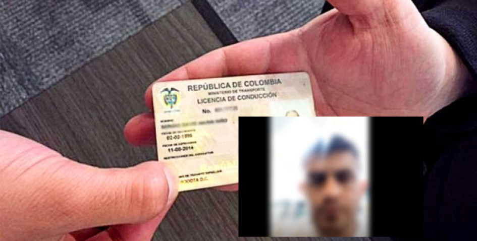 El conductor no aceptó los cargos y ahora se enfrenta en libertad a un proceso, no por falsificar (no está comprobado que él la elaboró).