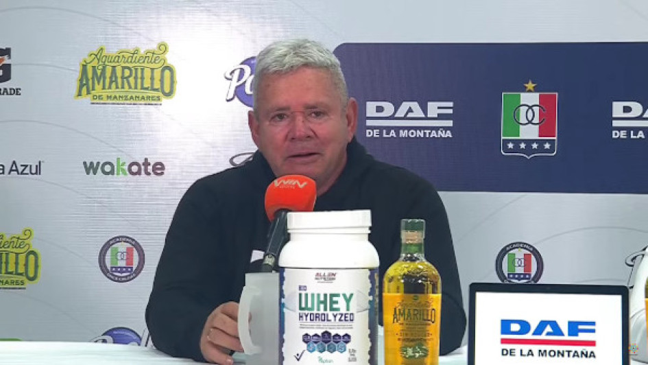 Hernán Darío Herrera, técnico del Once Caldas.