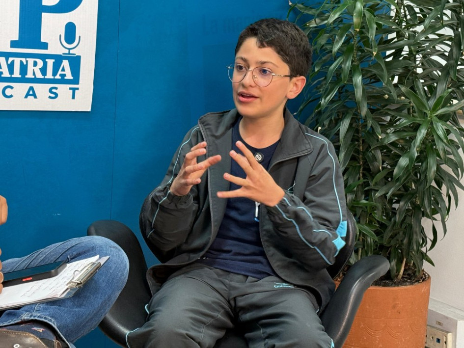 Jerónimo fue uno de los 40 ganadores entre más de 10.000 participantes del concurso de escritura del Ministerio de Educación.