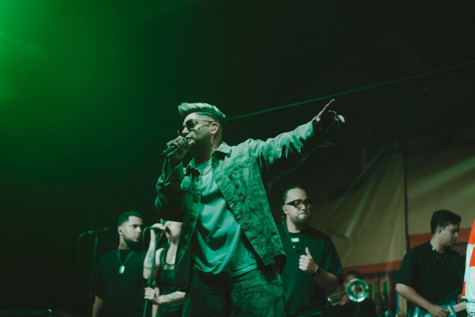 Foto | Cortesía | LA PATRIA   Iván Andrés Calderón hizo parte del grupo Los Gigantes del Vallenato durante 10 años. 