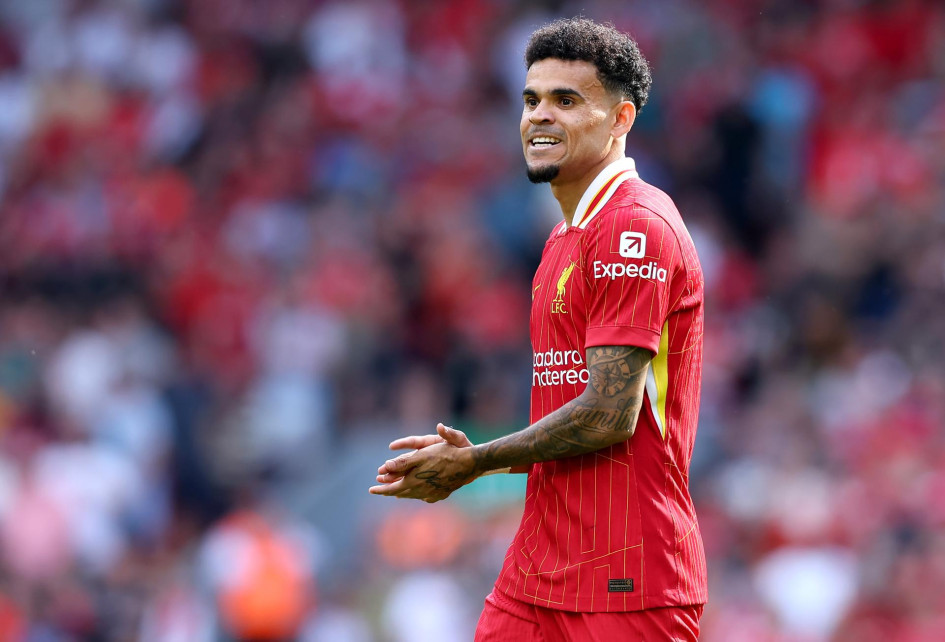 Luis Díaz, delantero colombiano que brilla en el Liverpool.