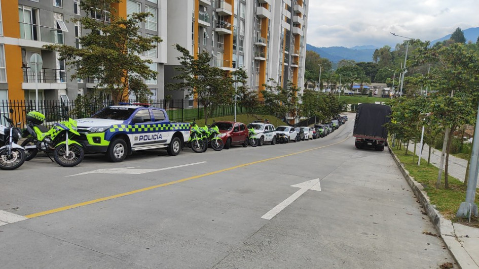 La cantidad de carros que había estacionados el pasado miércoles 14 de mayo.