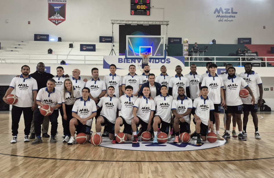 MZL Manizales Sabios fue presentado esta semana en el Coliseo Mayor.