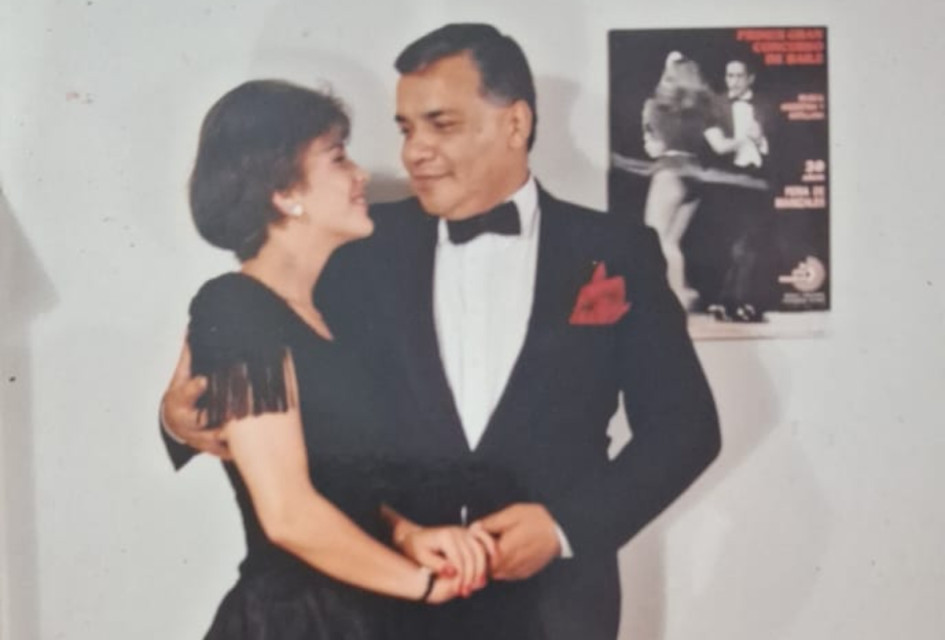 Más de 50 años dedicado al tango y a enseñar baile en todo el país