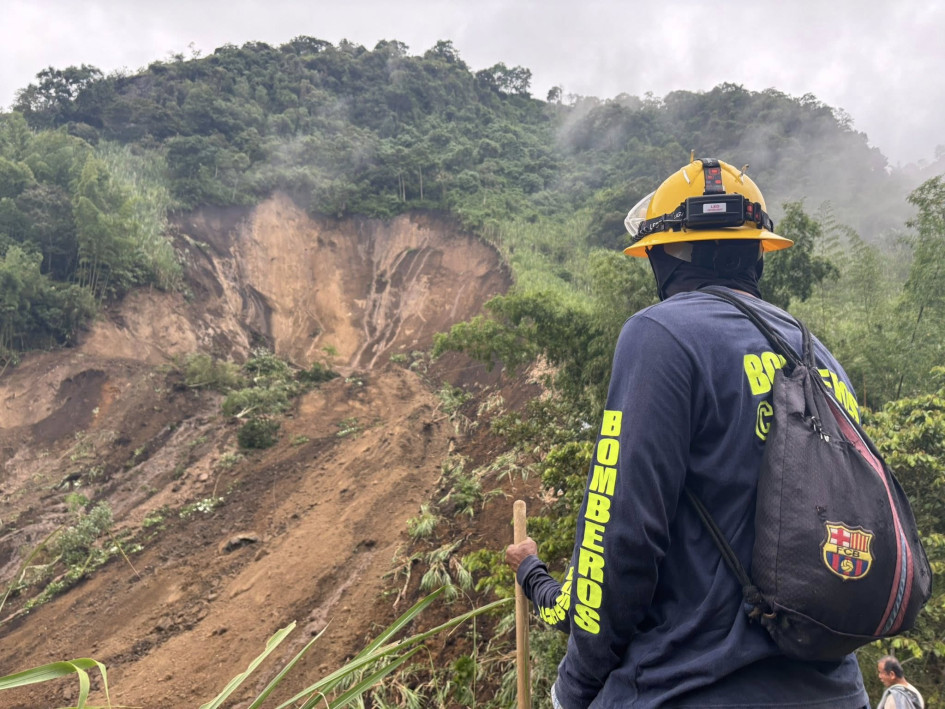 El deslizamiento en Amolador provocó la pérdida de tres viviendas y un trapiche.