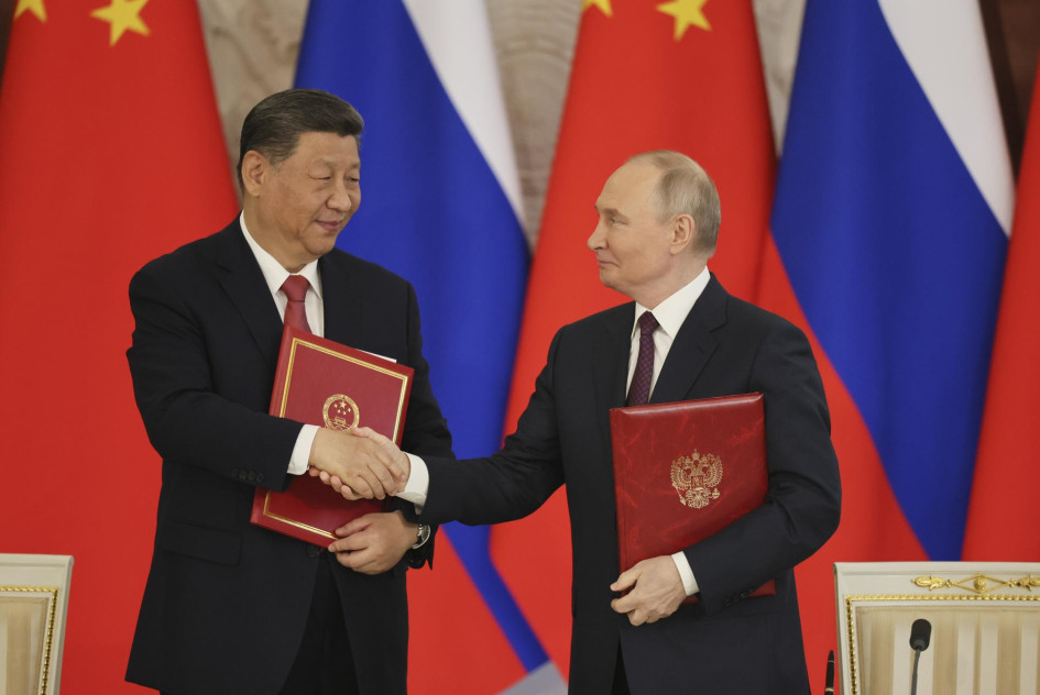 Vladimir Putin y Xi Jinping