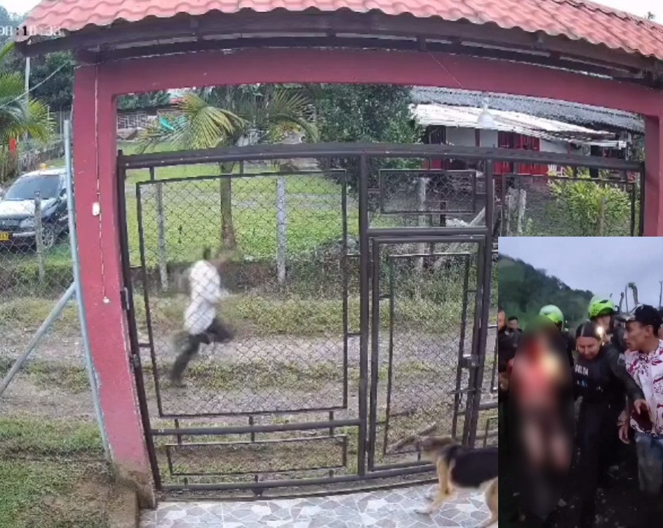 La comunidad ayudó a capturar al señalado.