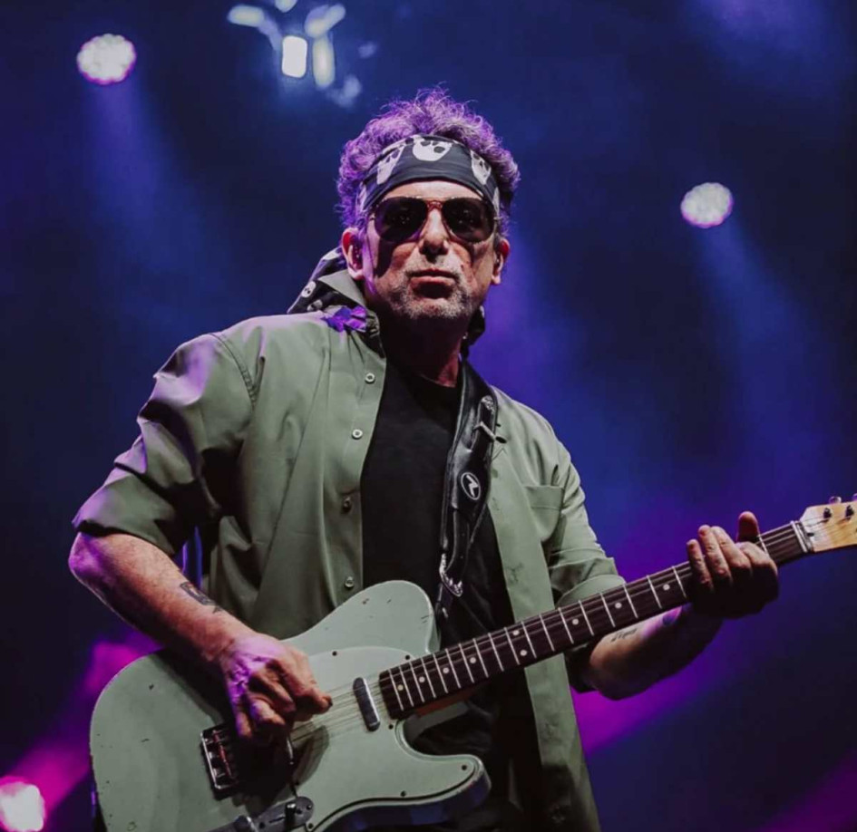 Andrés Calamaro, cantante de Rock en español. 