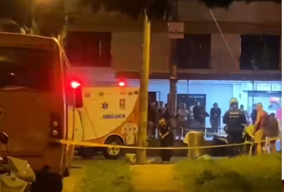 La víctima mortal falleció cerca al control de buses en el barrio Samaria 