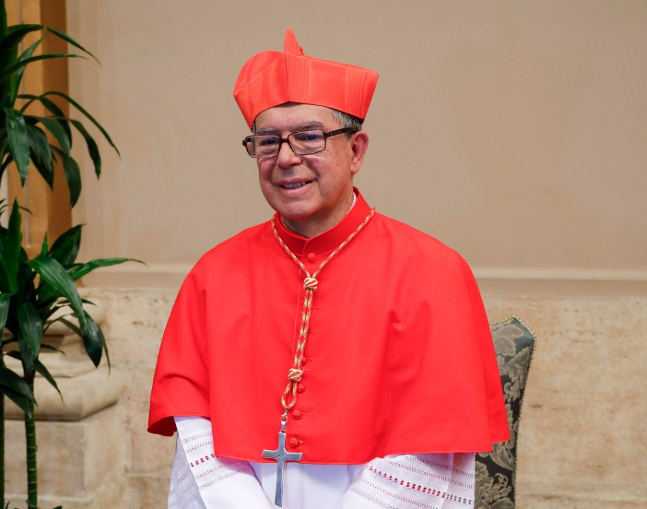 El cardenal Luis José Rueda Aparicio, arzobispo metropolitano de Bogotá, de 63 años, es el único representante de Colombia en el cónclave.