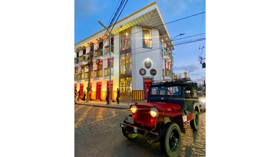 Plataforma comercial de interpretación del Paisaje Cultural Cafetero (PCC) en Circasia (Quindío).