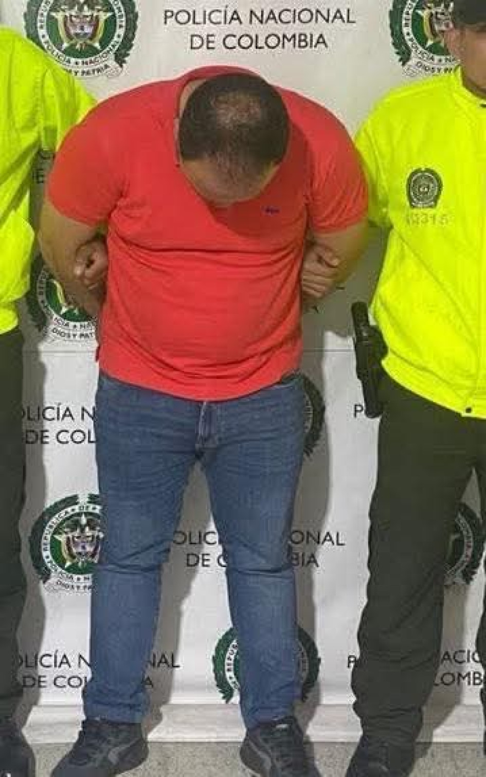 El político detenido.