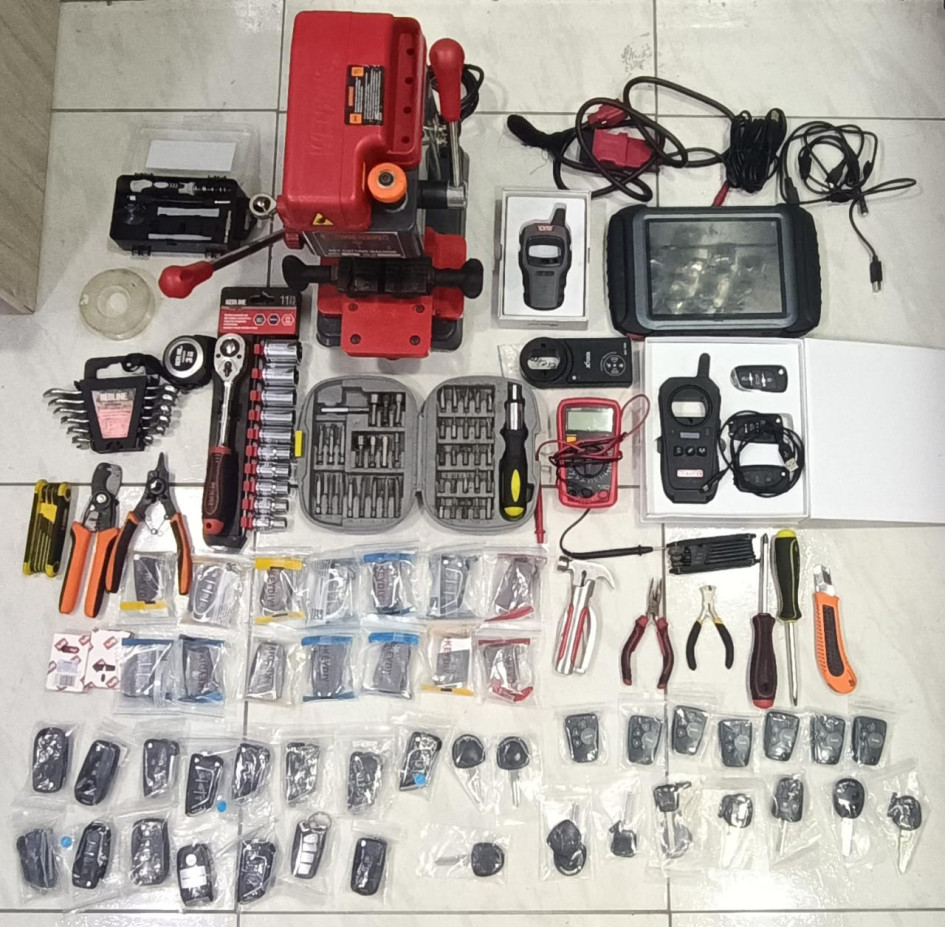 Las investigaciones permitieron a la Policía recuperar los elementos y dar con los elementos hurtados.